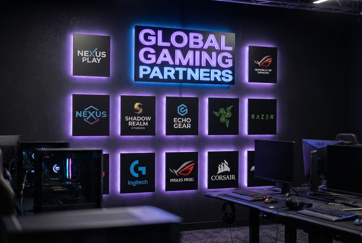 91合作品牌Logo墙